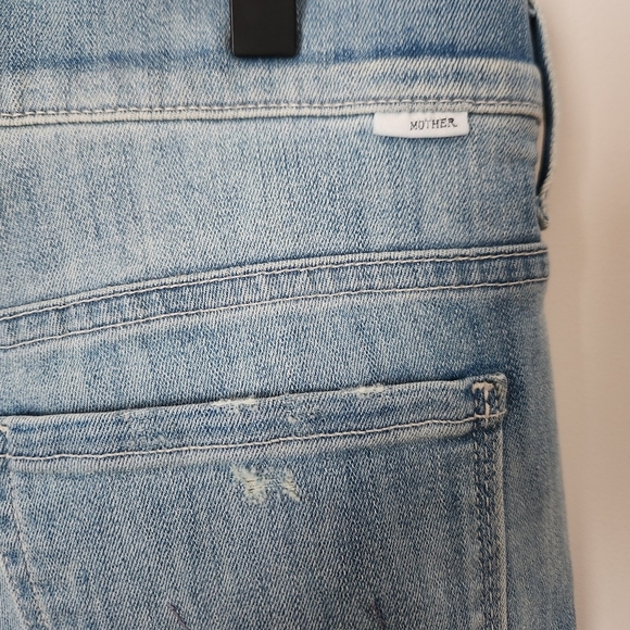 NWT MOTHER | The Weekender Fray Jeans in Twenty-Eight and a Half Wishes - Sz 32 - Picture 8 of 15